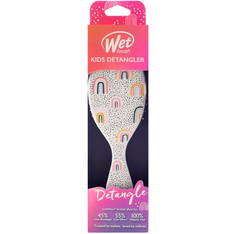 WET BRUSH Hair brush DETANGLER Kids - Rainbows