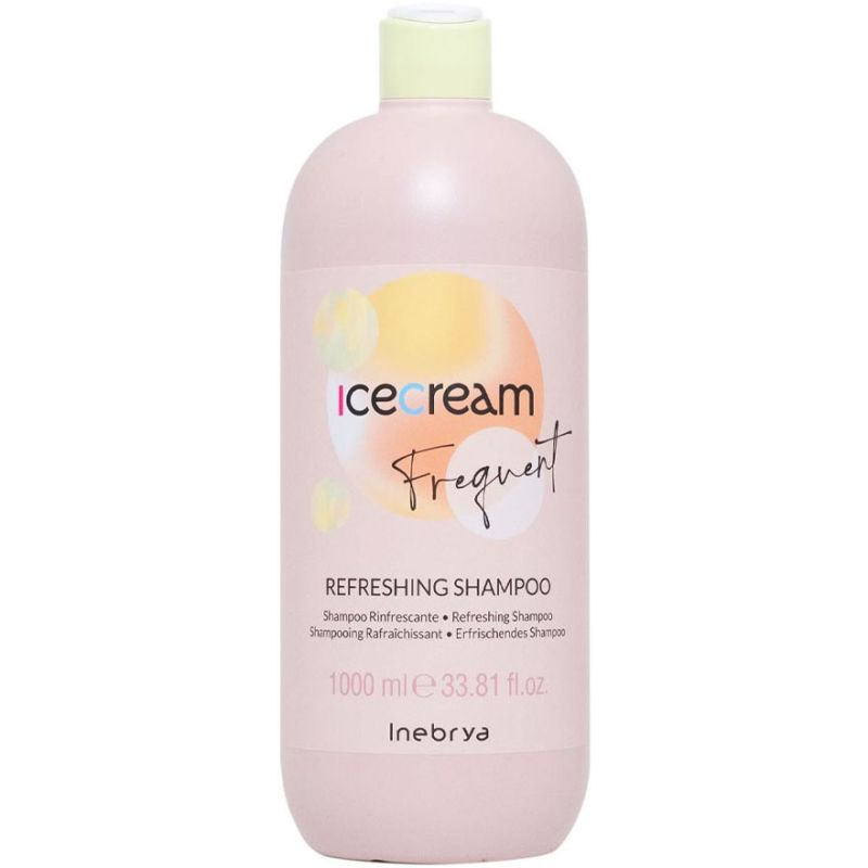 Inebrya Шампунь освежающий с мятой Refreshing Mint Shampoo, 1000 мл