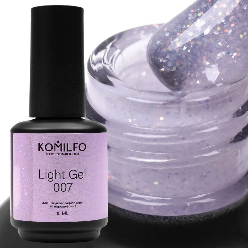 Komilfo Рідкий гель Light Gel 007, 15 мл