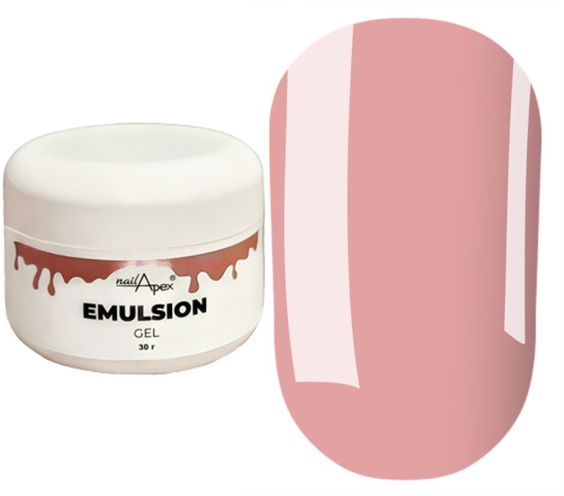 NailApex liquid modeling gel Emulsion №5 ivory 30 g
