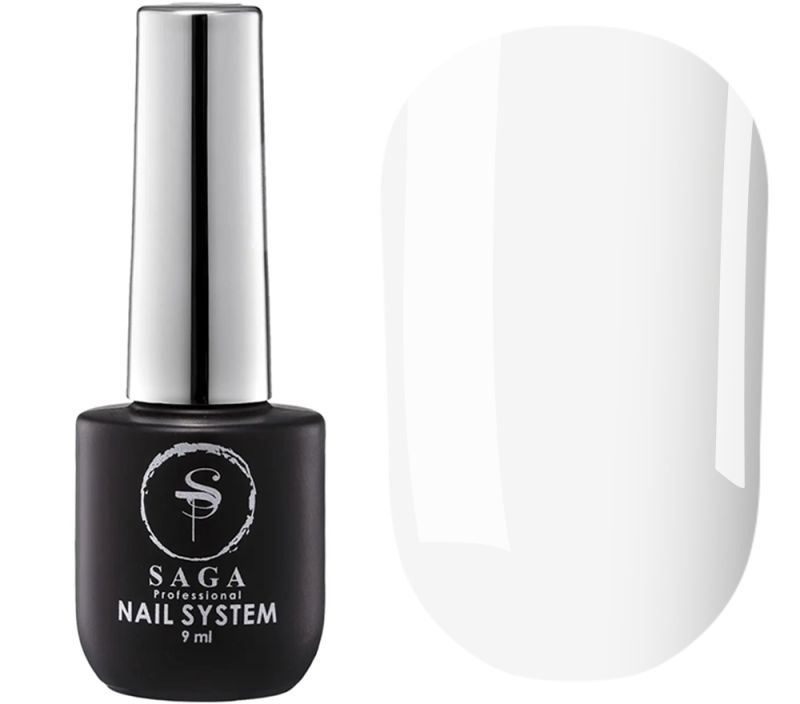 SAGA professional COLOR BASE с кисточкой 11 (молочный), 9 мл