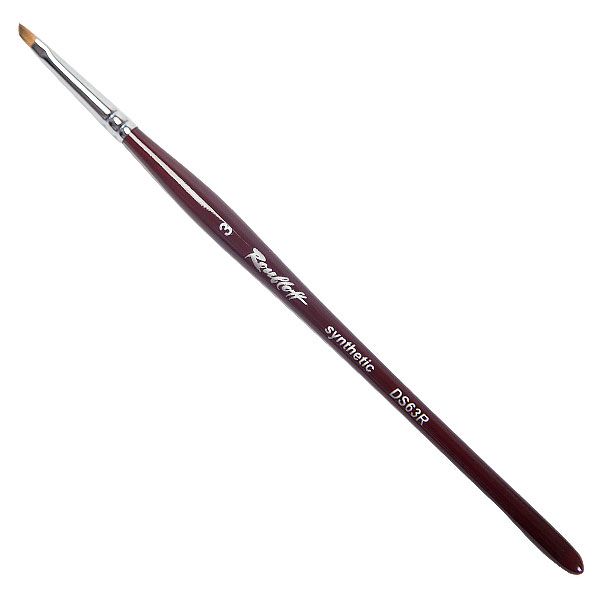 Rubleff brush for gel and Chinese painting DS63R synthetic №3