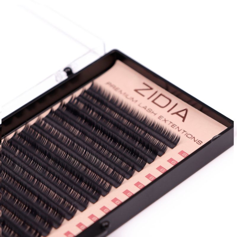 ZIDIA Premium Lash Extensions - ресницы для наращивания (20 лент) C0,07 х 6 мм