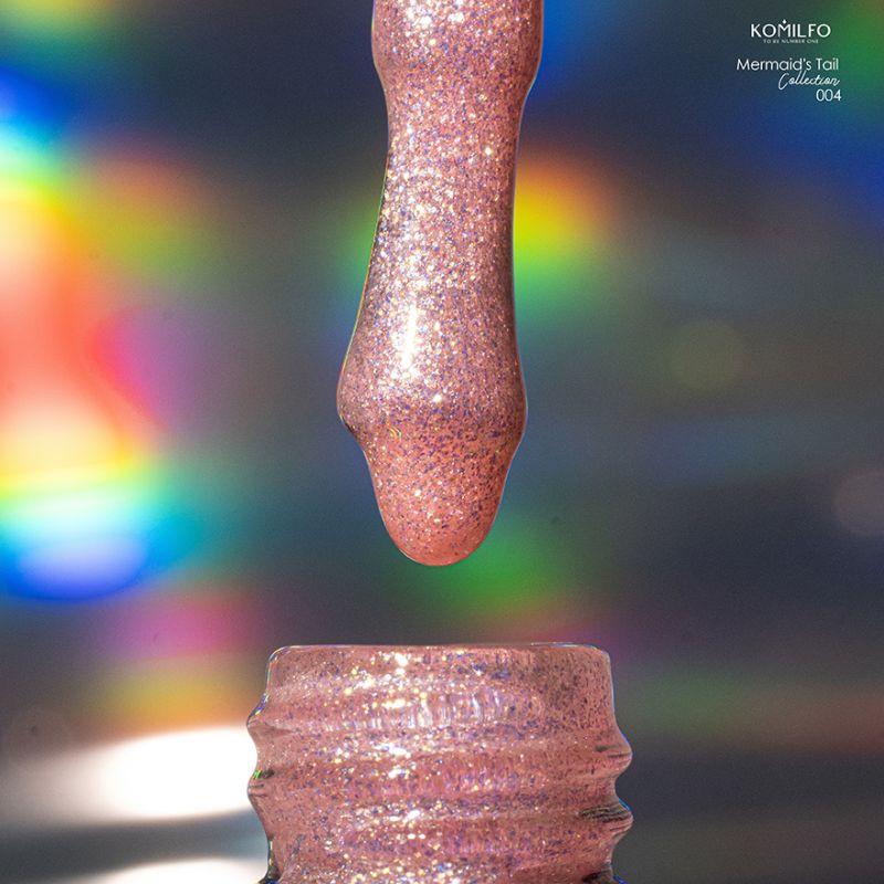 Komilfo Гель-лак Mermaid's Tail 004, 8 мл