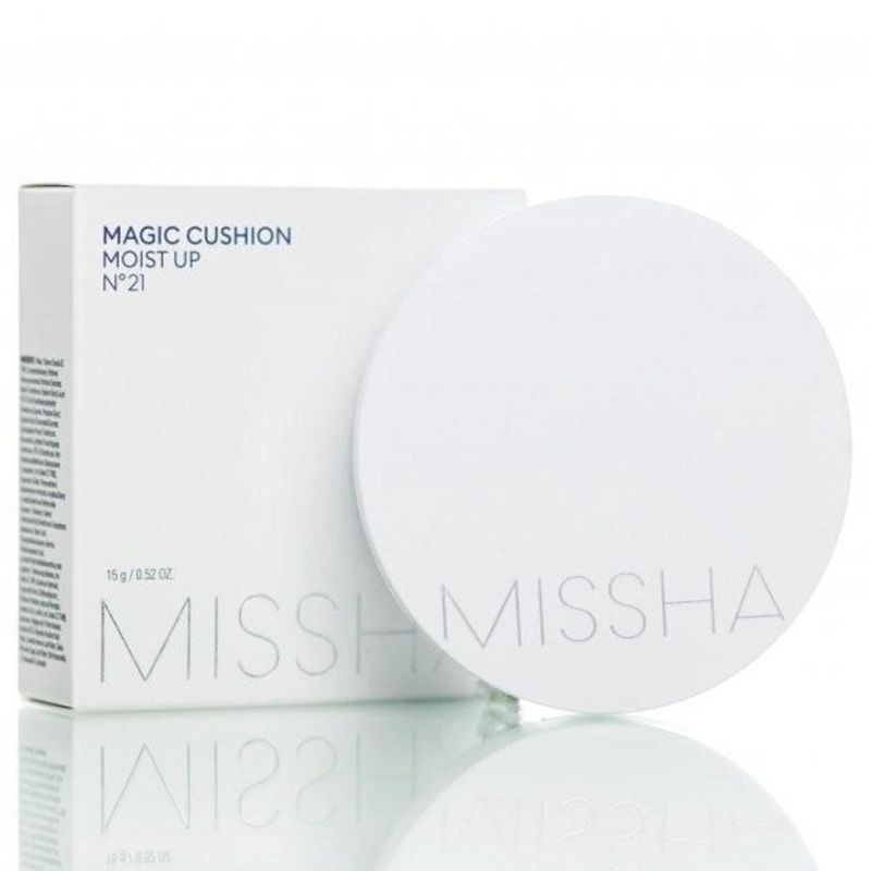 MISSHA Magic Cushion Moist Up (SPF50+ PA+++) #21 (Light Beige), 15 g