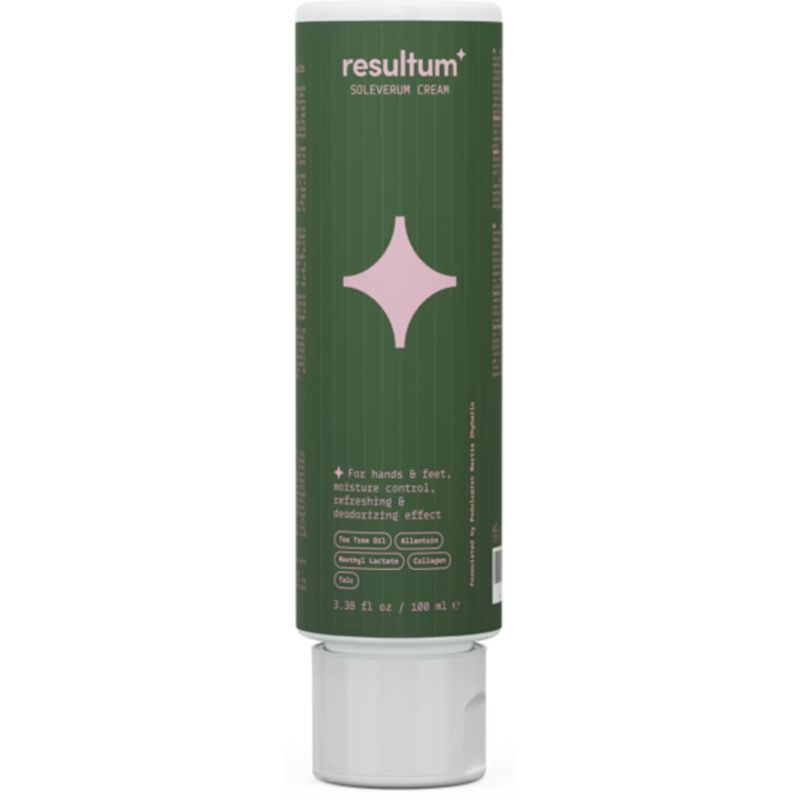 Resultum крем-тальк для рук та стоп Soleverum Cream, 100 мл
