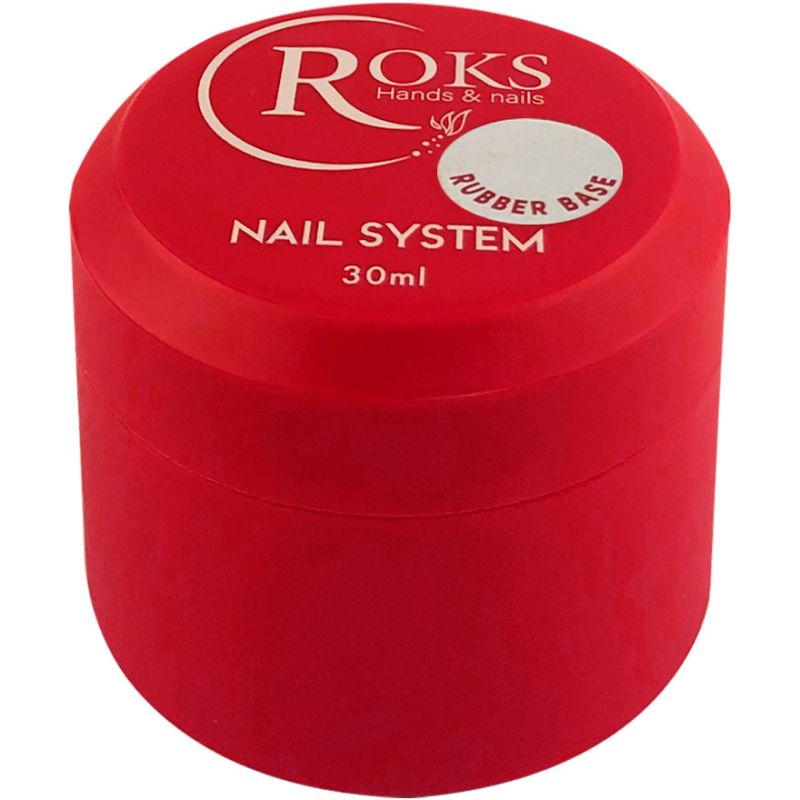 Roks Nail Base Rubber, 30 ml