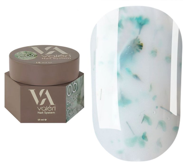 Valeri Гель для нігтів Flower Gel 06, 15 мл