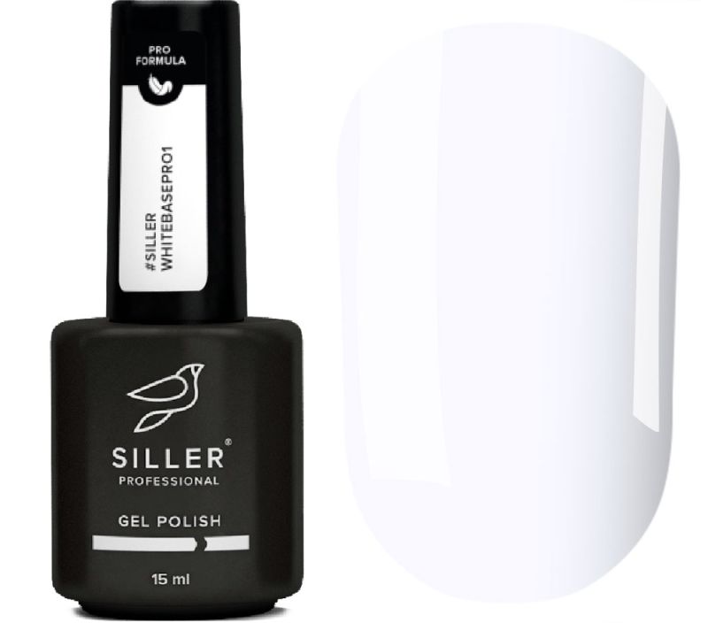 Siller Nail Base White Pro No. 01, 15 ml
