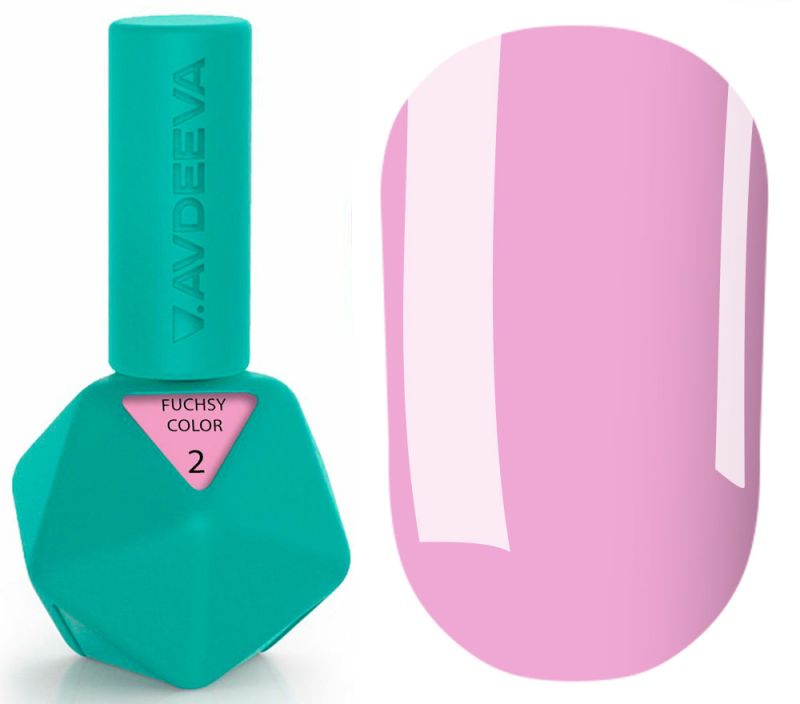 Victoria Avdeeva Гель-лак для нігтів Fuchsia Color №02, 12 мл
