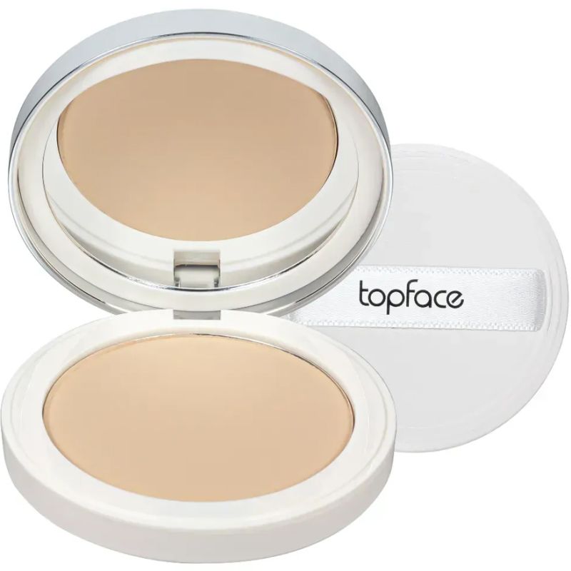 TopFace Пудра компактна "Super Match Foundation"- 04 - Pale Beige, 10 г