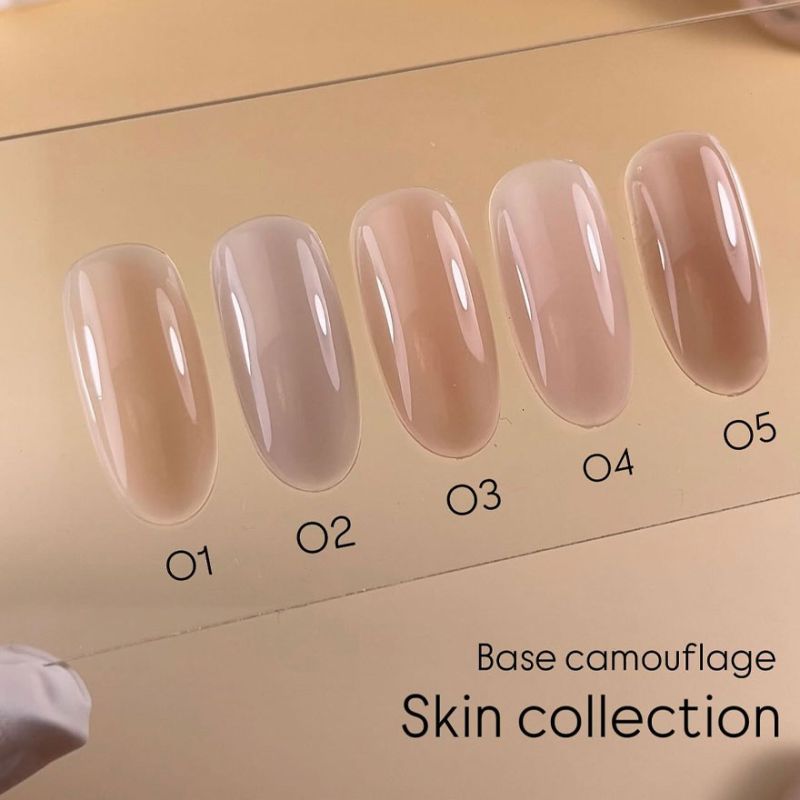 Lukum База для ногтей Skin cover base 01, 10 мл