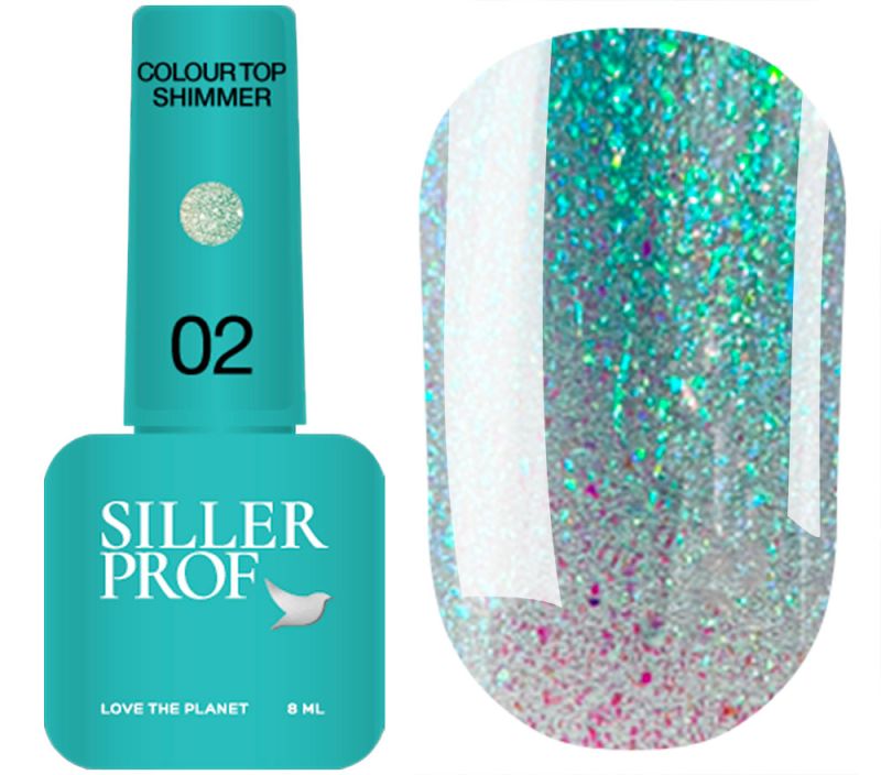 Siller gel varnish No. 037 (warm red, enamel), 8 ml