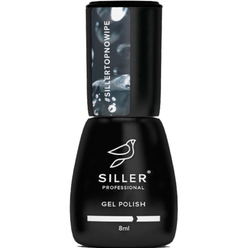 Siller Top for nails without a sticky layer Top No Wipe, 8 ml