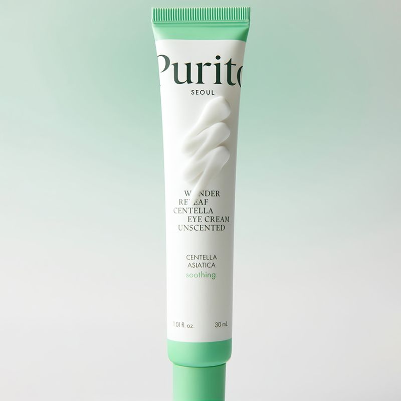 Purito Eye cream with centella and peptides without essential oils Wonder Releaf Centella Eye Cream Unscented, 30 ml