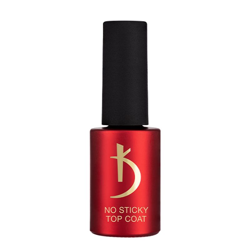 Gel polish Kodi Professional, No Sticky Top Coat - top coat without sticky ball, 7 ml