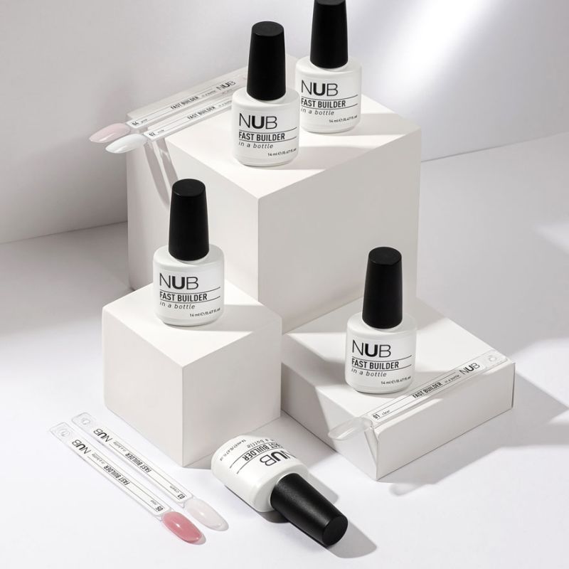 NUB Fast Builder in a bottle №01 Clear (прозрачный), 14 мл