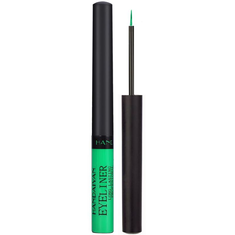 HANDAIYAN Matte Liquid Eyeliner №10 (зеленый) - Жидкая подводка для глаз, 2 г
