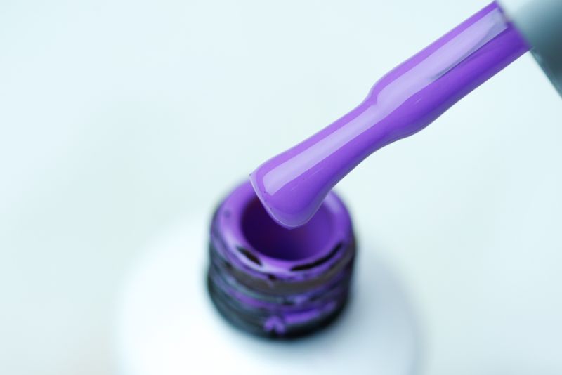 Atica Iris GPM21 gel-varnish (poisonous purple, enamel), 7.5 ml