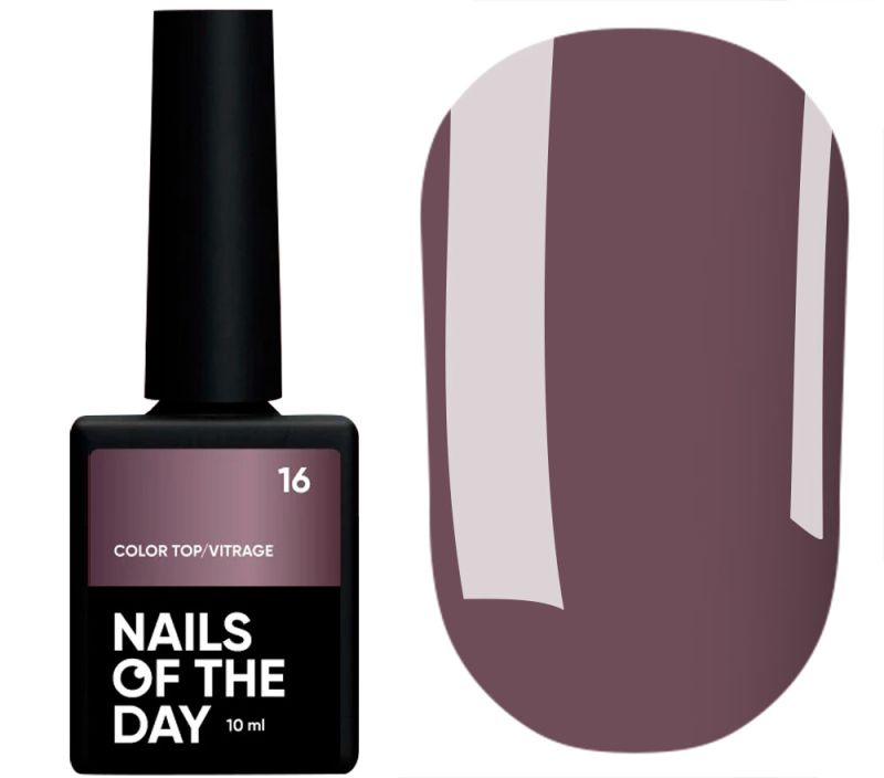 Nails Of The Day Nail top Color top No. 01 (pale pink), 10 ml