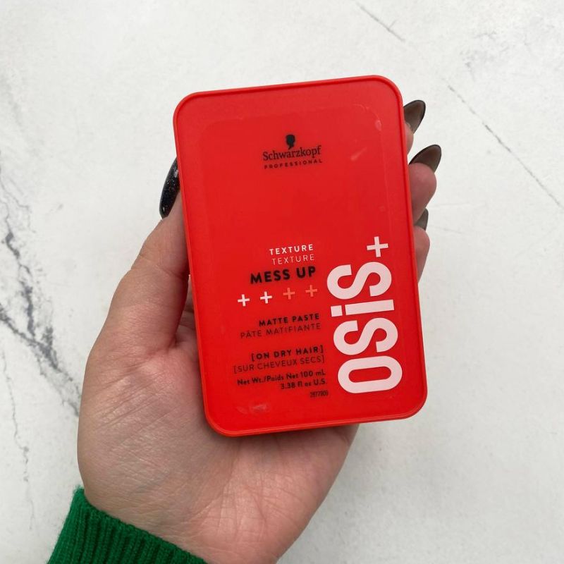 Schwarzkopf OSIS + Mess Up Matt Gum - matte hair wax for medium hold, 100 ml
