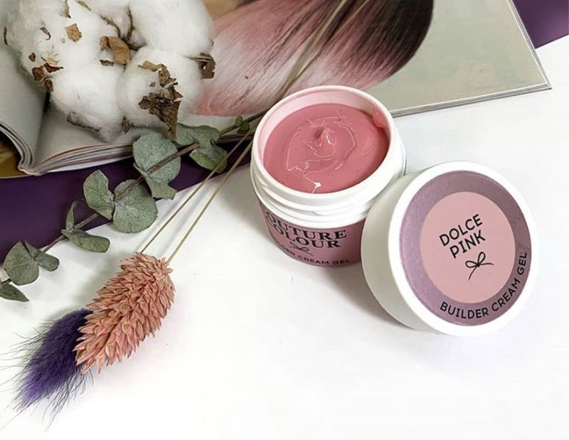 Couture Colour Builder Cream Gel - Dolce Pink (персиково-рожевий), 15 мл