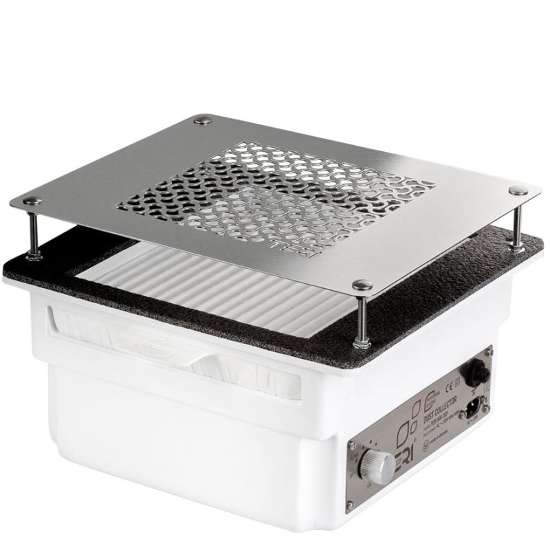 Built-in manicure hood Teri 800 white (metal grille)