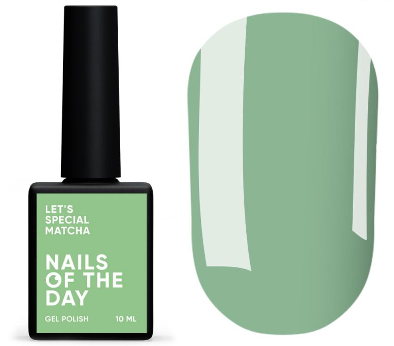 Nails Of The Day Gel polish Let's special Matcha - pistachio, 10 ml