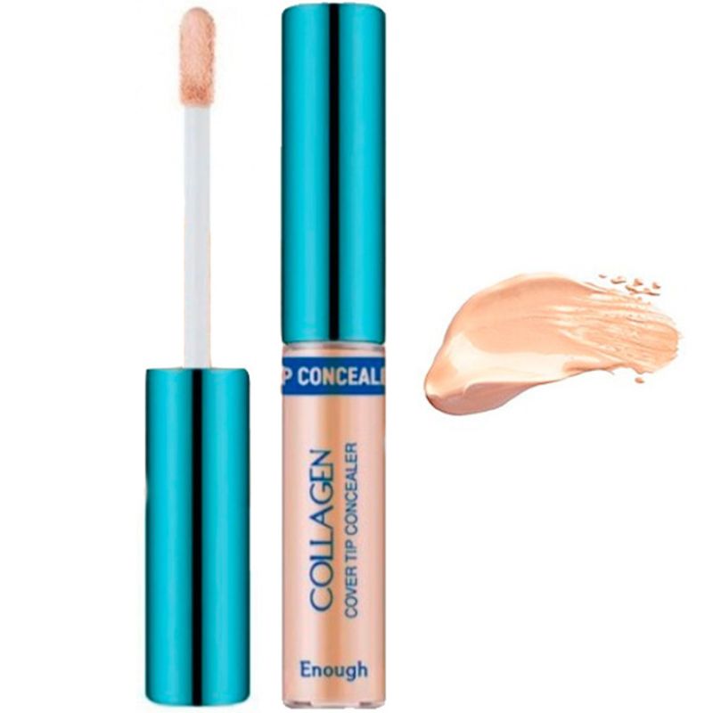 ENOUGH Collagen Cover Tip Concealer 01 - консилер для лица, 9 г