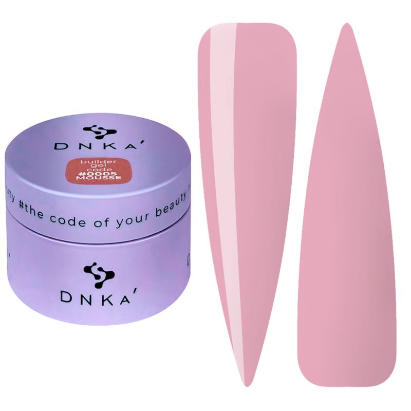 DNKa Гель для ногтей Builder Gel Mousse (HEMA/TPO FREE) 0005, 30 мл