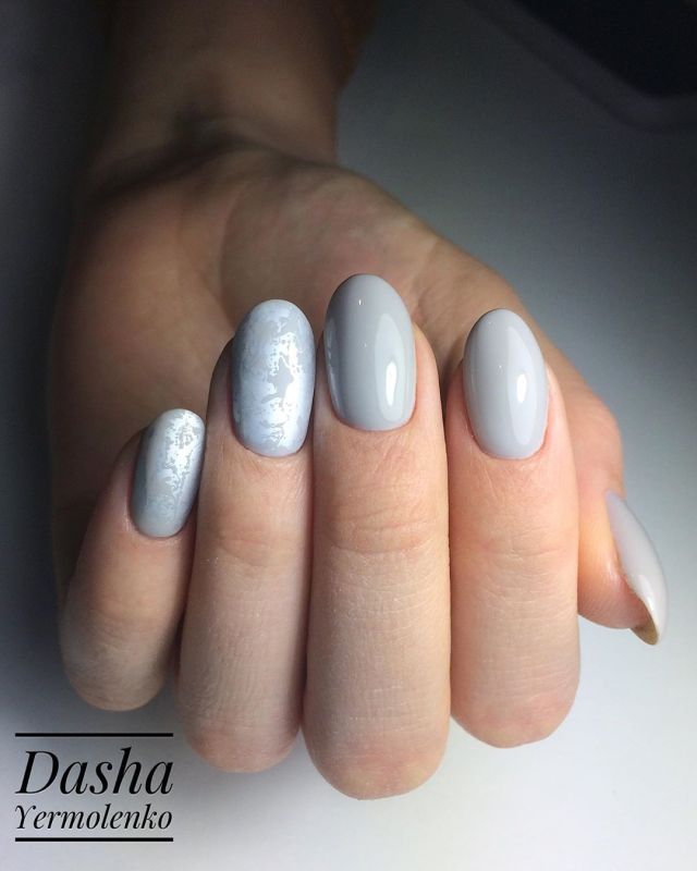 Гель-лак Kira Nails №066 (світло-сірий, емаль), 6 мл