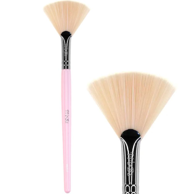 WOBS Fan brush for applying peelings W012, synthetics