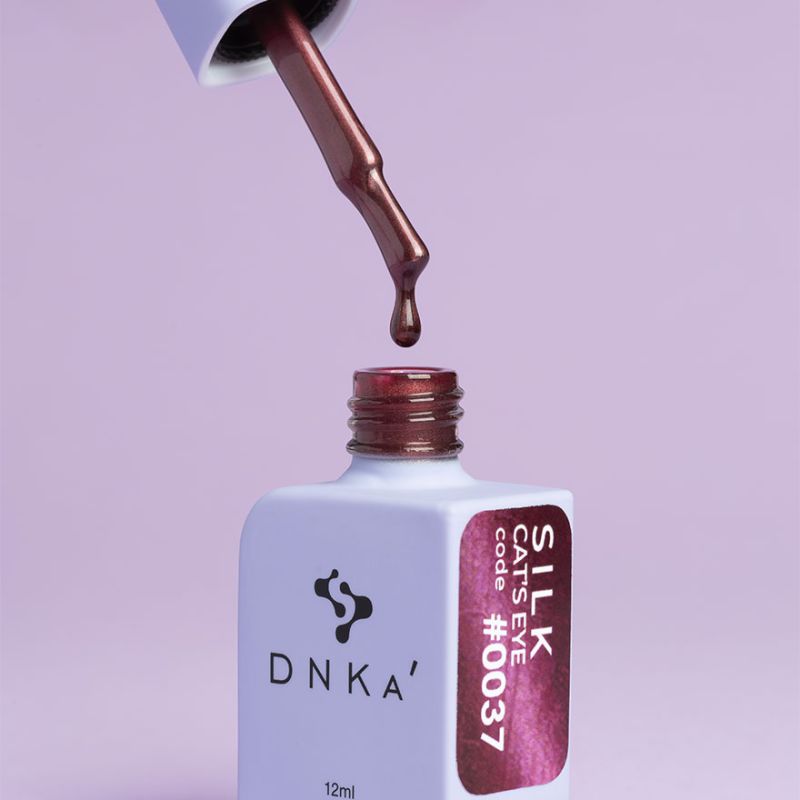 DNKa гель-лаки COLOR GEL POLISH CAT`S EYE SILK 0037, 12 мл