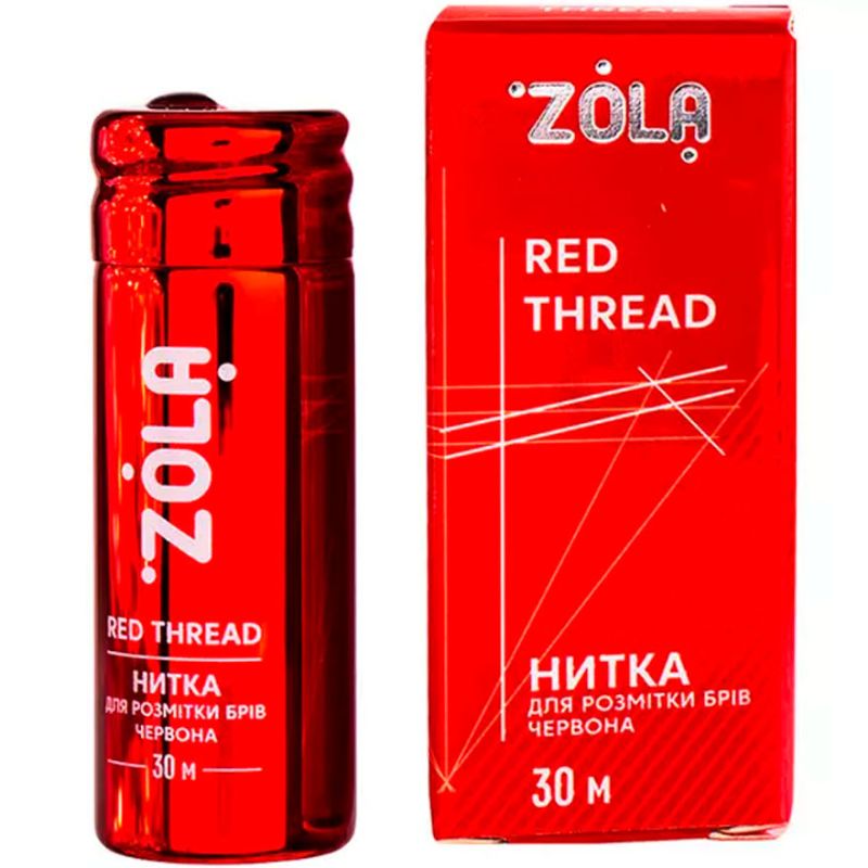 ZOLA Marking thread - red, 30 m