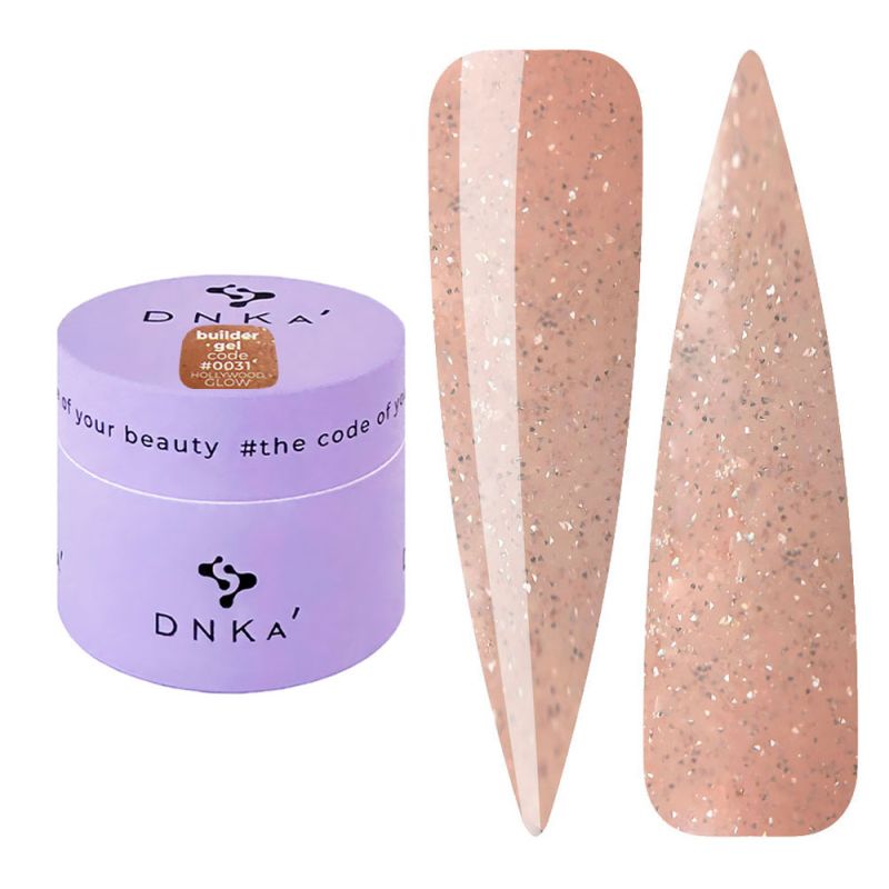 DNKa Гель для ногтей Builder Gel 0031 Hollywood Glow, 15 мл