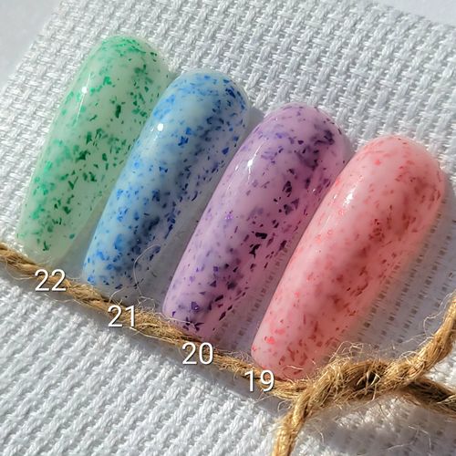 NailApex Ideal Base №22 (lime mojito), 15 g