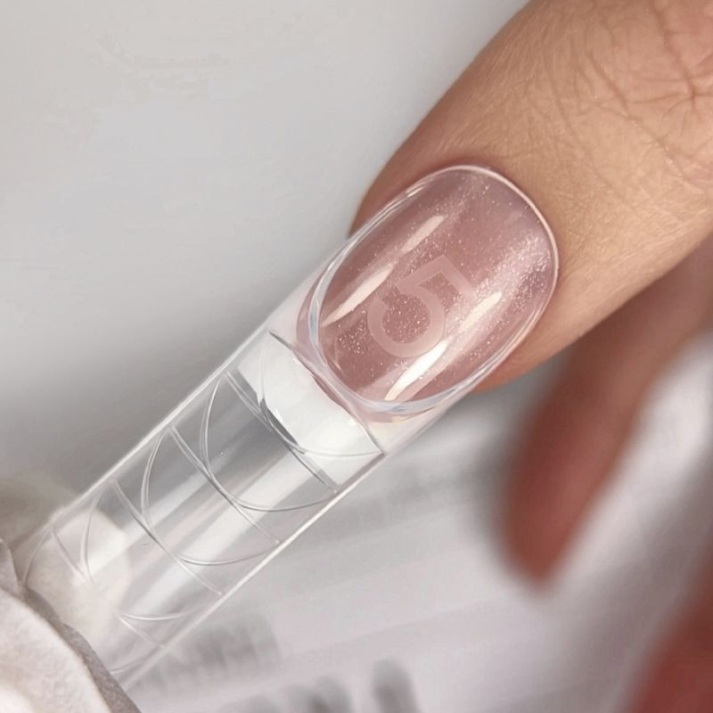 Trendy Nails Багаторазові Верхні форми Upper Plastic Form FRENCH, 150 шт