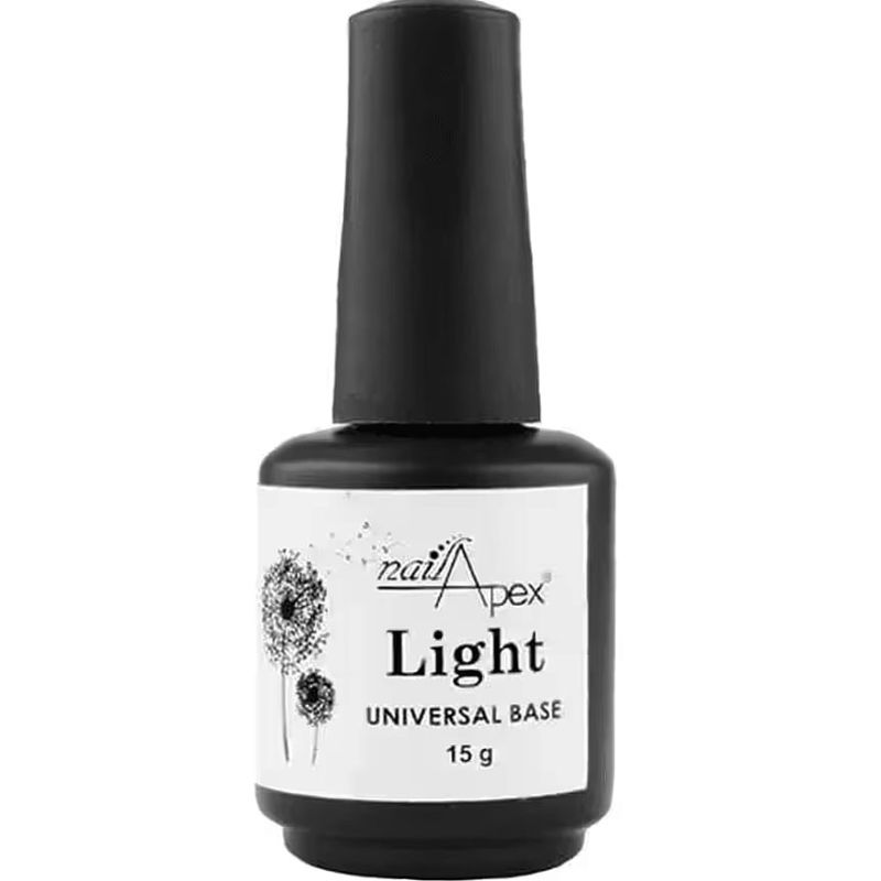 Nailapex Light Base - rubber base for nails, 15 ml