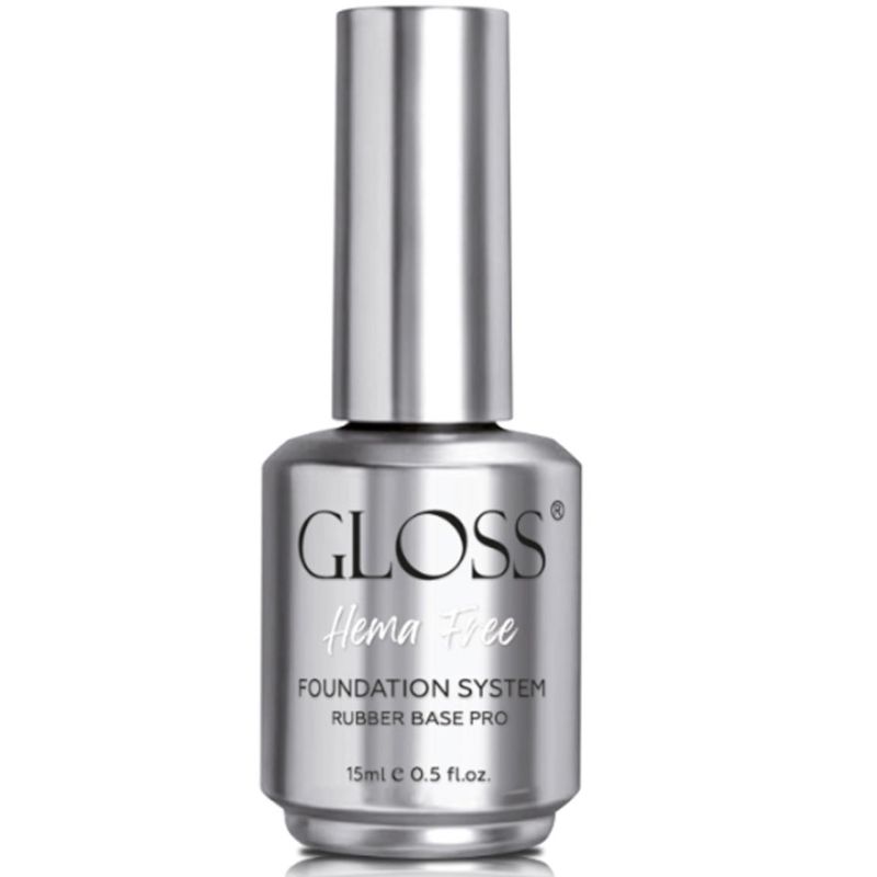 GLOSS База для нігтів HEMA Free Foundation system, 15 мл