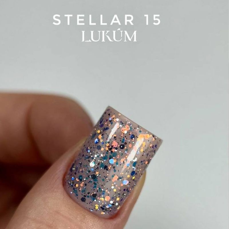 Lukum Гель-лак для ногтей Stellar 15, 10 мл