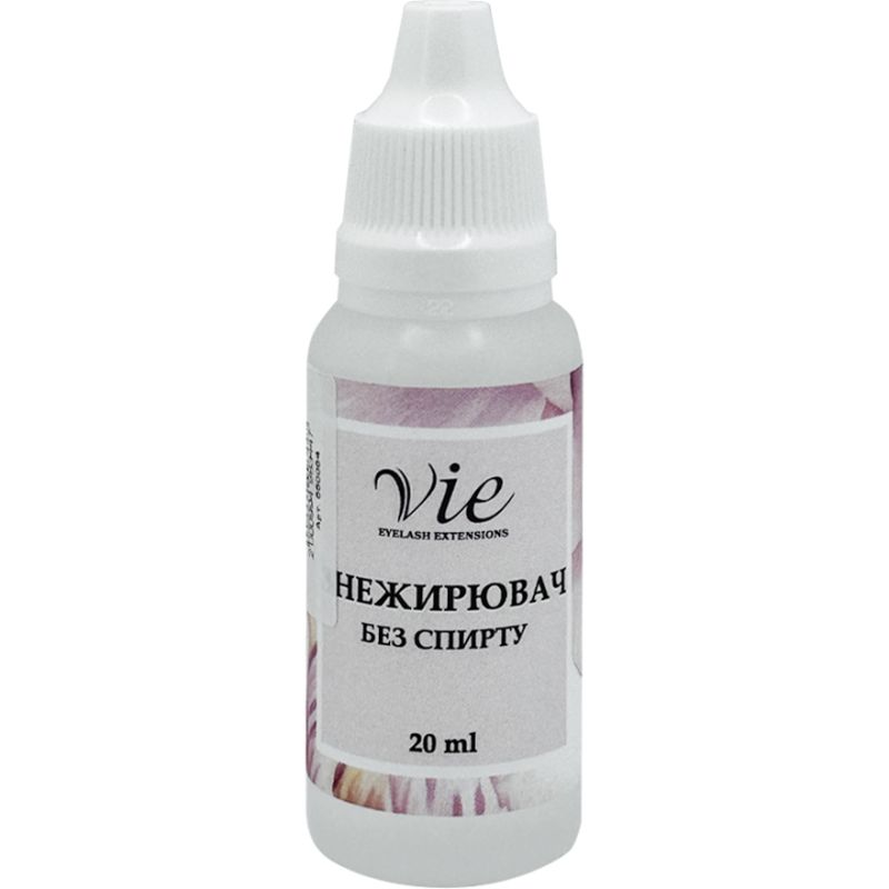 VIE Degreaser for eyelashes without alcohol, 20 ml