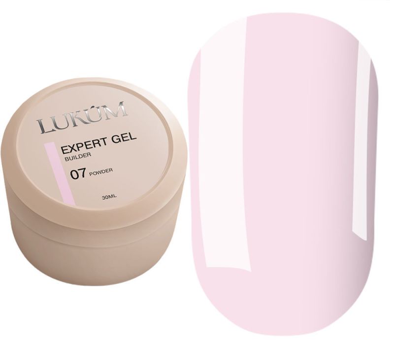 Lukum Гель для нігтів Expert Builder Gel 07, 30 мл