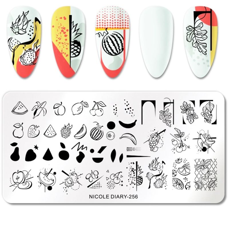 Nicole Diary Stamping Plate 256