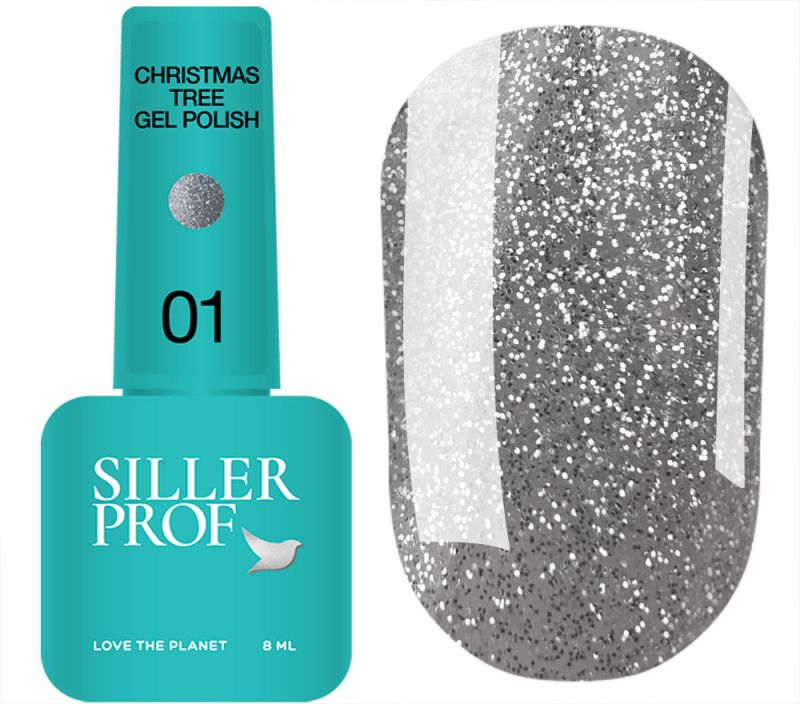 Siller Гель-лак Christmas Tree №01, 8 мл