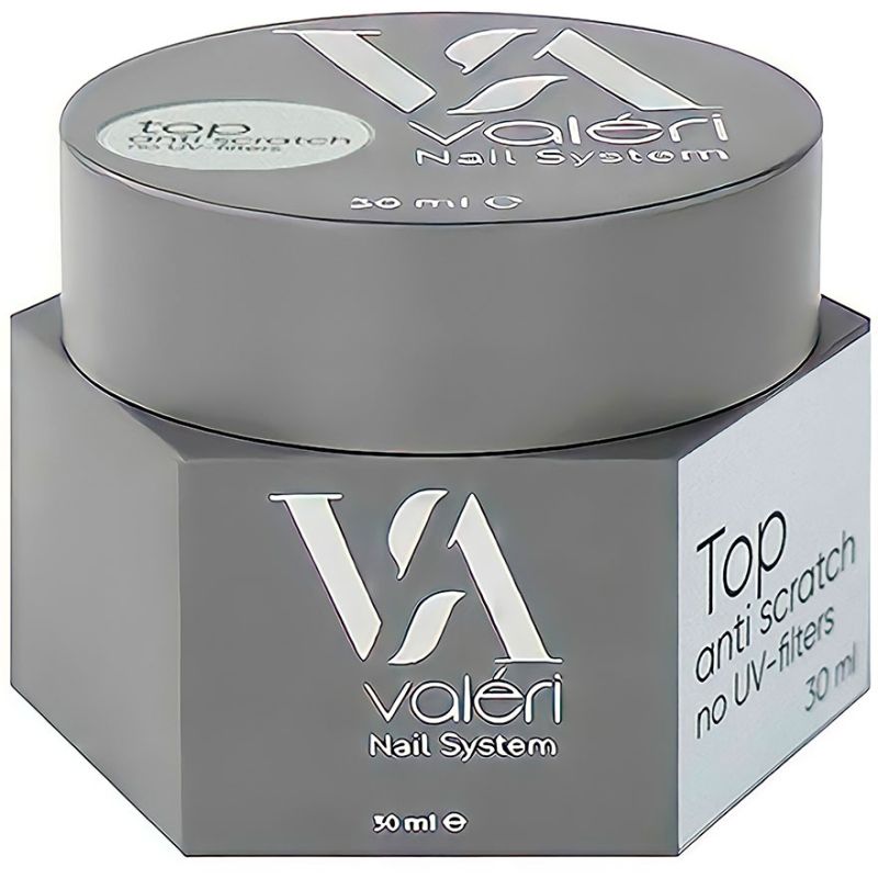 Valeri Топ для нігтів Top Anti Scratch (No UV-Filters), 30 мл