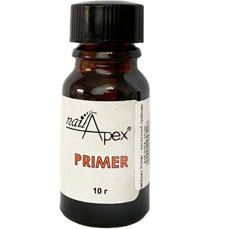 NailApex Primer - кислотный праймер для ногтей, 10 мл