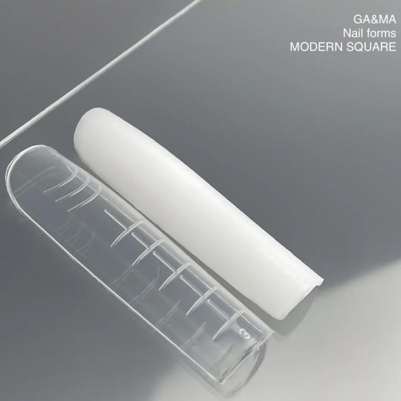 Ga&Ma Верхні форми Nails forms Modern square collaboration with