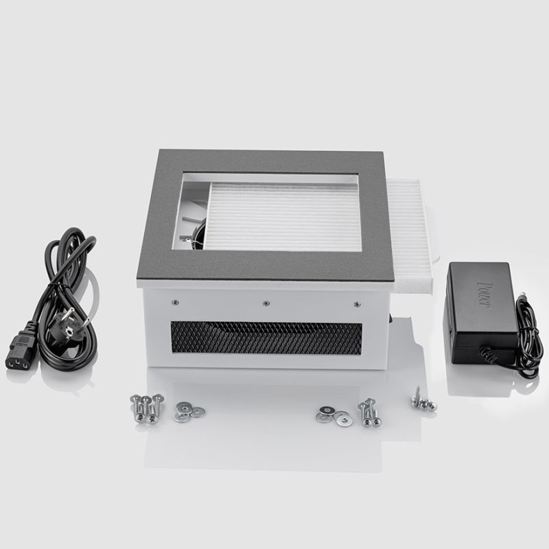 AIR MAX Manicure hood VF 12 Plus with white steel panel (24 month warranty)