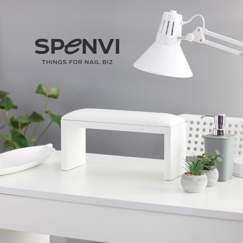 SPENVI Stand for manicure on white legs White