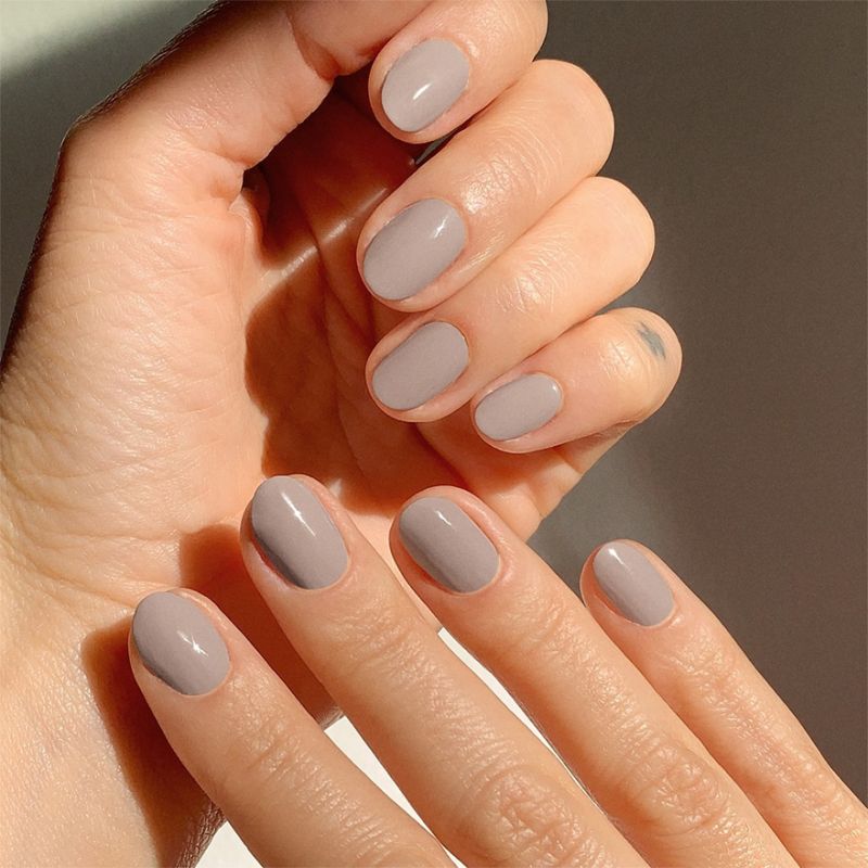 Varnish CND Vinylux - Change Sparker (375) (gray-beige, enamel), 15 ml